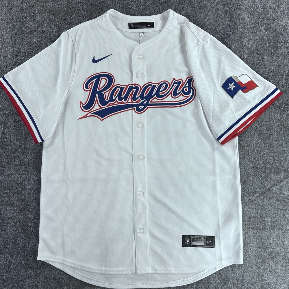 Adolis Garcia Nike Texas Rangers Mens White Home 2024 Limited Baseball Jersey L